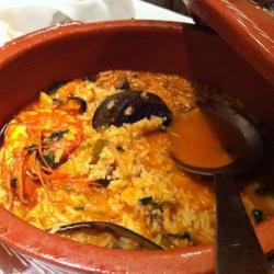 Riz aux fruits de mer portugais (arroz de marisco)
