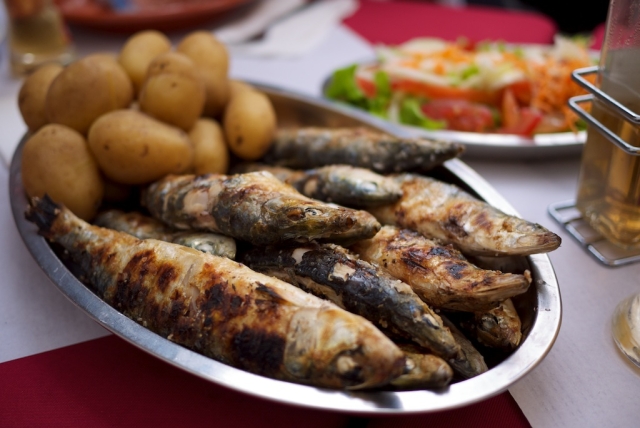 Sardines Grill Es La Braise Cuisine Portugaise